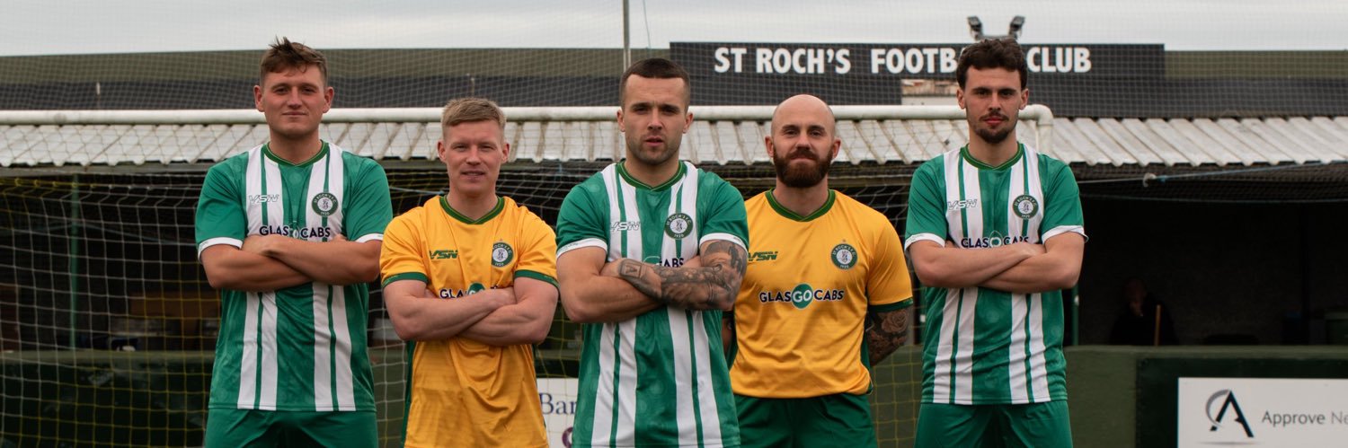 St Roch's FC's banner