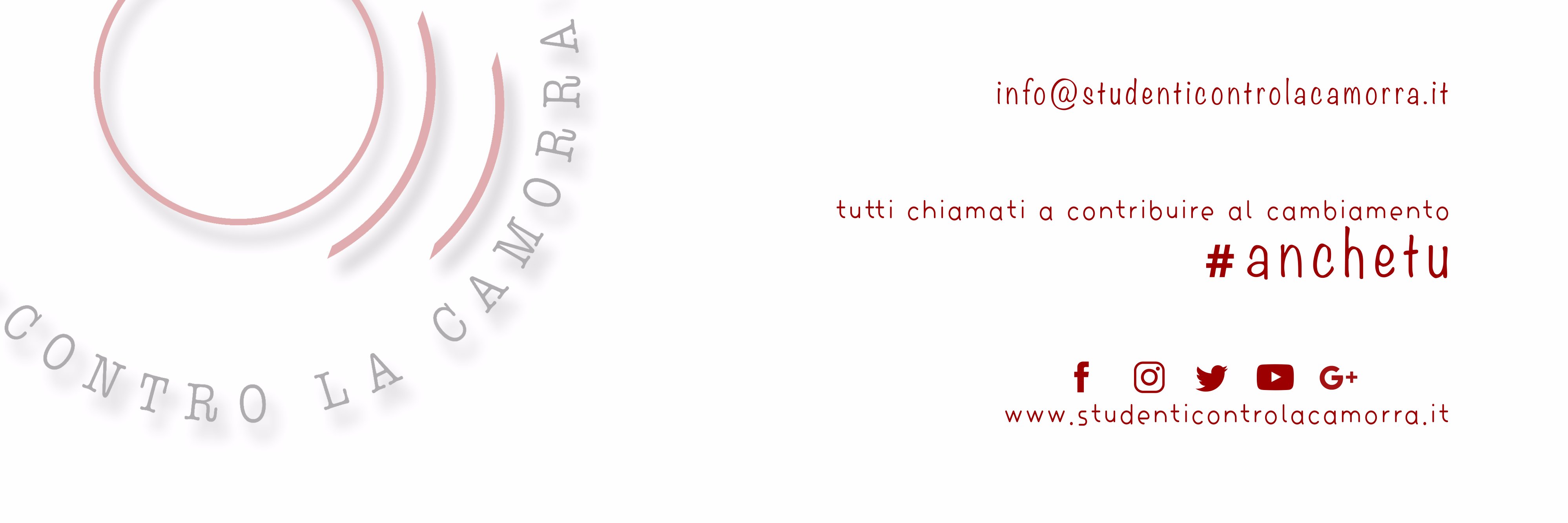 Contro la Camorra banner