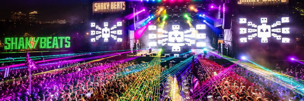 Shaky Beats Fest banner