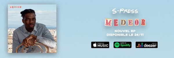 S-Press - EP MEDEOR DISPONIBLE Profile Banner