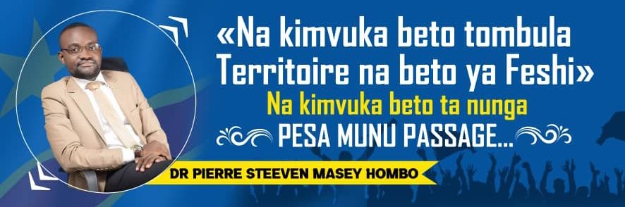 Dr P. Steeven Masey Hombo banner