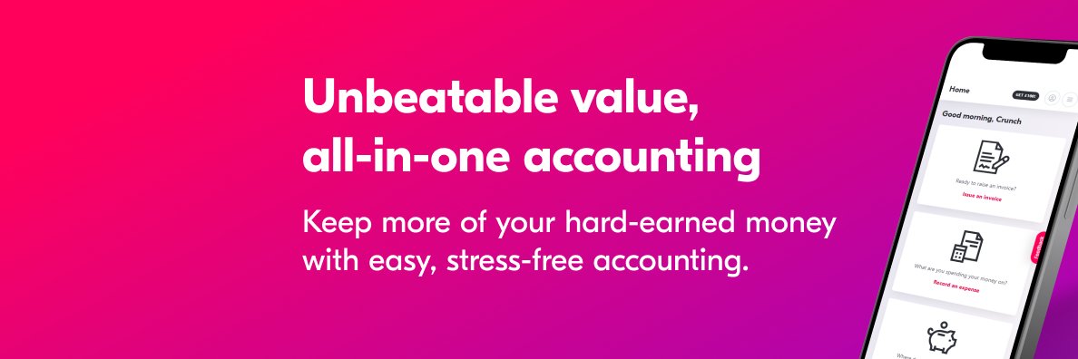 Crunch | We have self-employment figured out banner