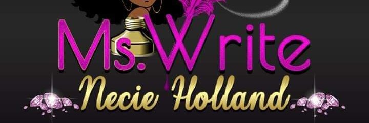 Author Necie Holland banner