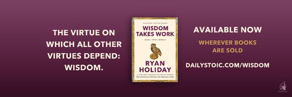 RyanHoliday Profile Banner