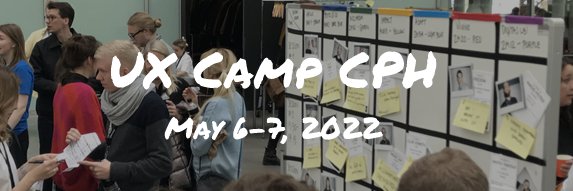 UX Camp CPH banner