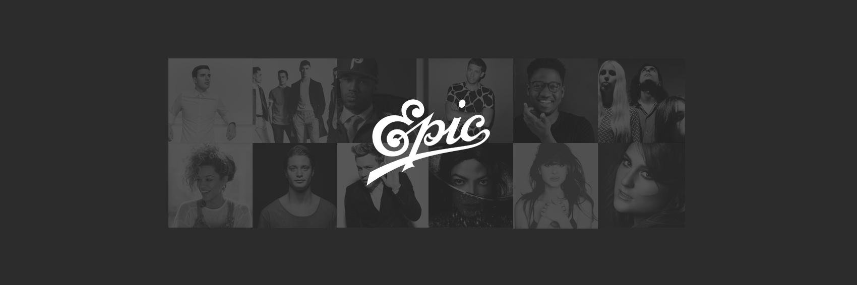 Epic Records (UK) banner