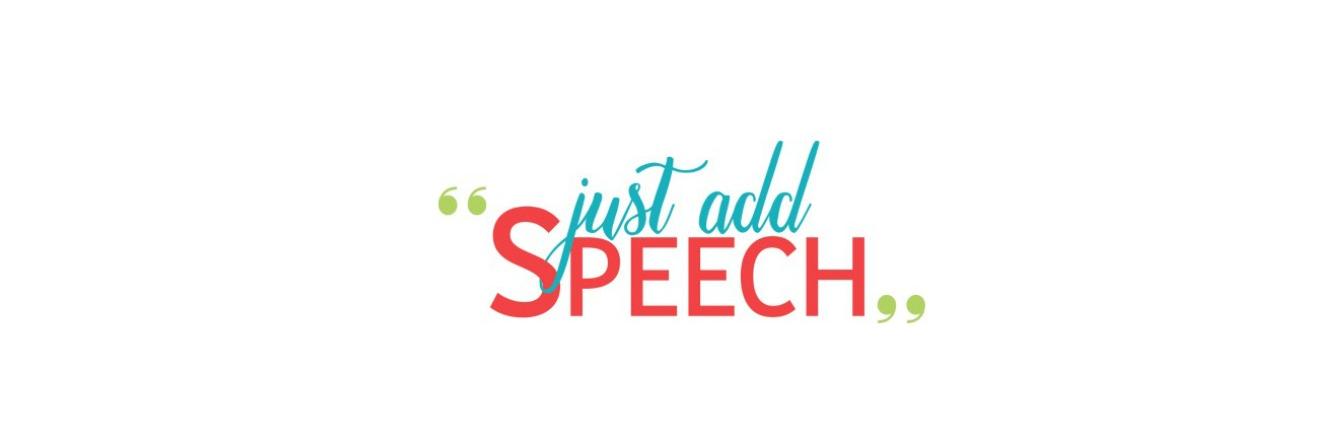 justaddspeech's profile banner image
