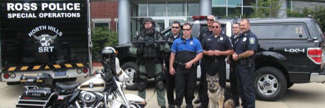 Ross Township Police banner