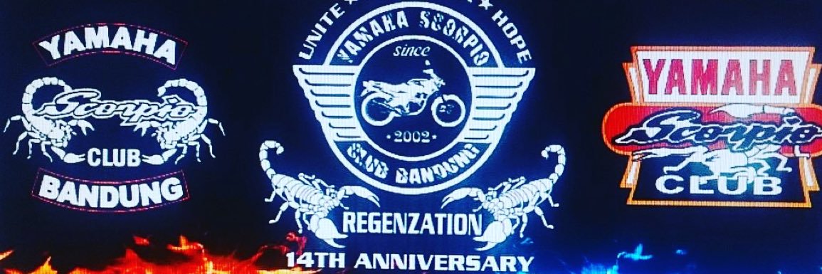 Yamaha Scorpio Club banner
