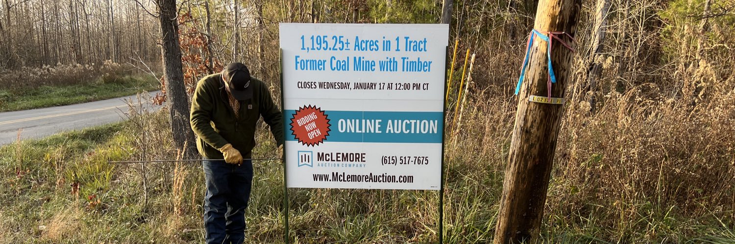 McLemore Auction banner