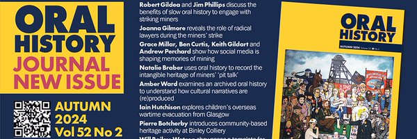 OralHistorySoc Profile Banner