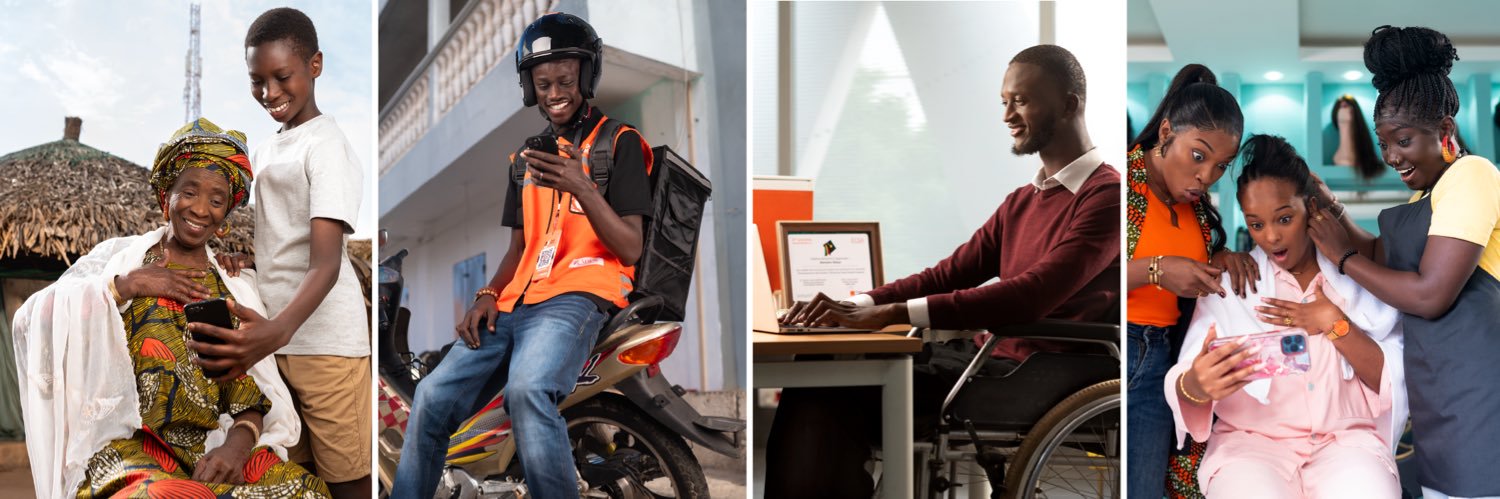 Orange Sénégal banner