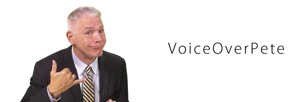 VoiceoverPete Profile Banner