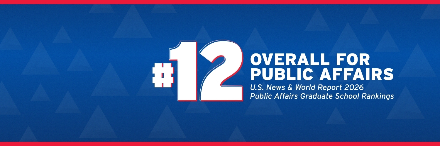 School of Public Affairs banner