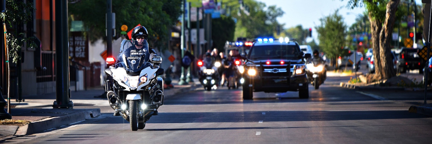 Gilbert Police Dept. banner