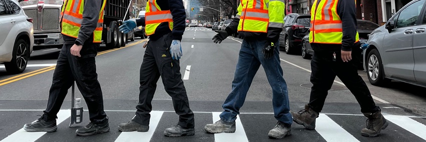 NYC DOT's banner