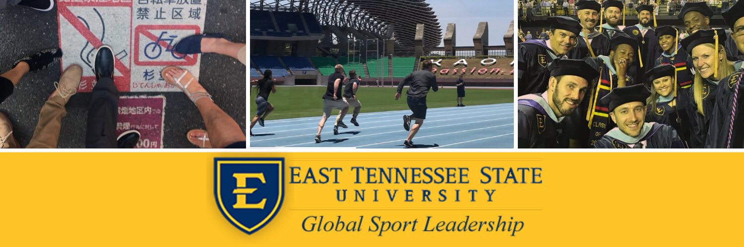 ETSU Global Sports Leadership banner
