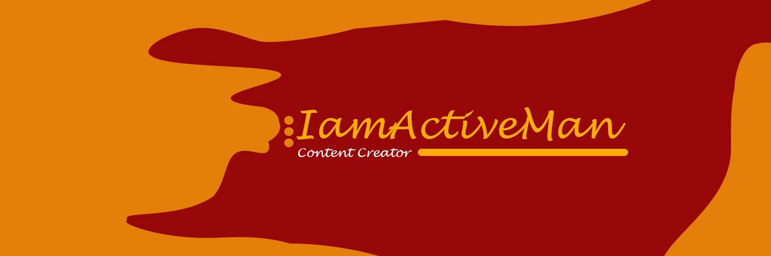 iamactiveman's profile banner image