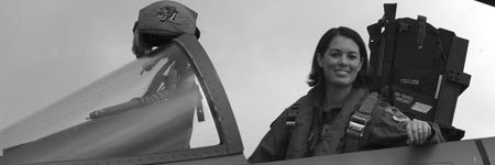 Nicole Malachowski's banner