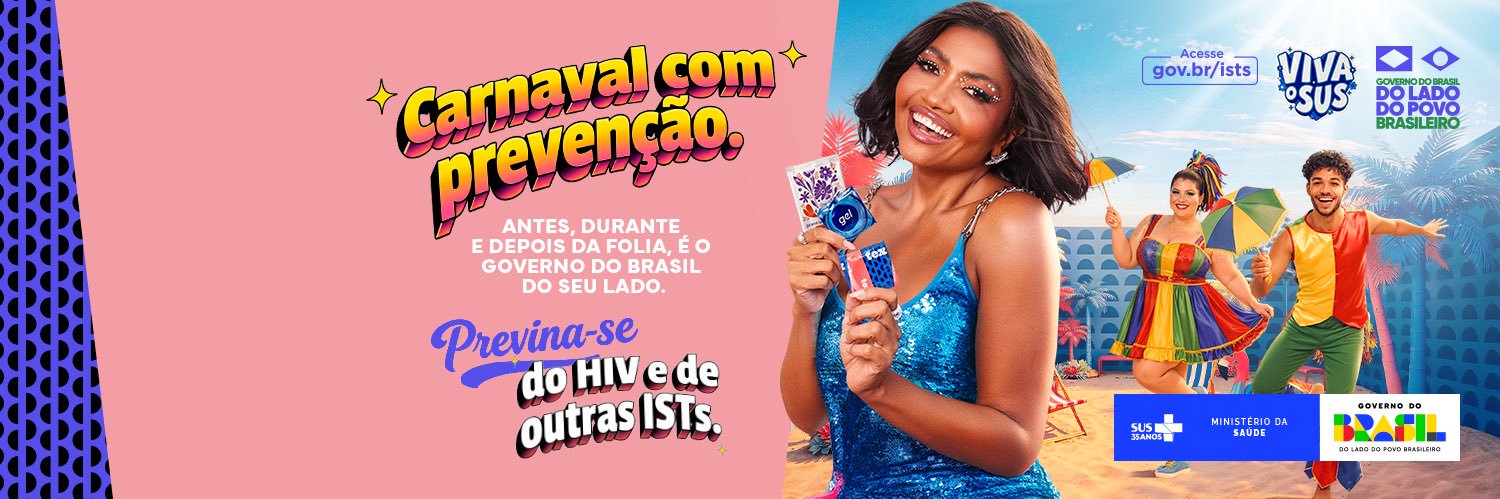 Ministério da Saúde 🩵 banner