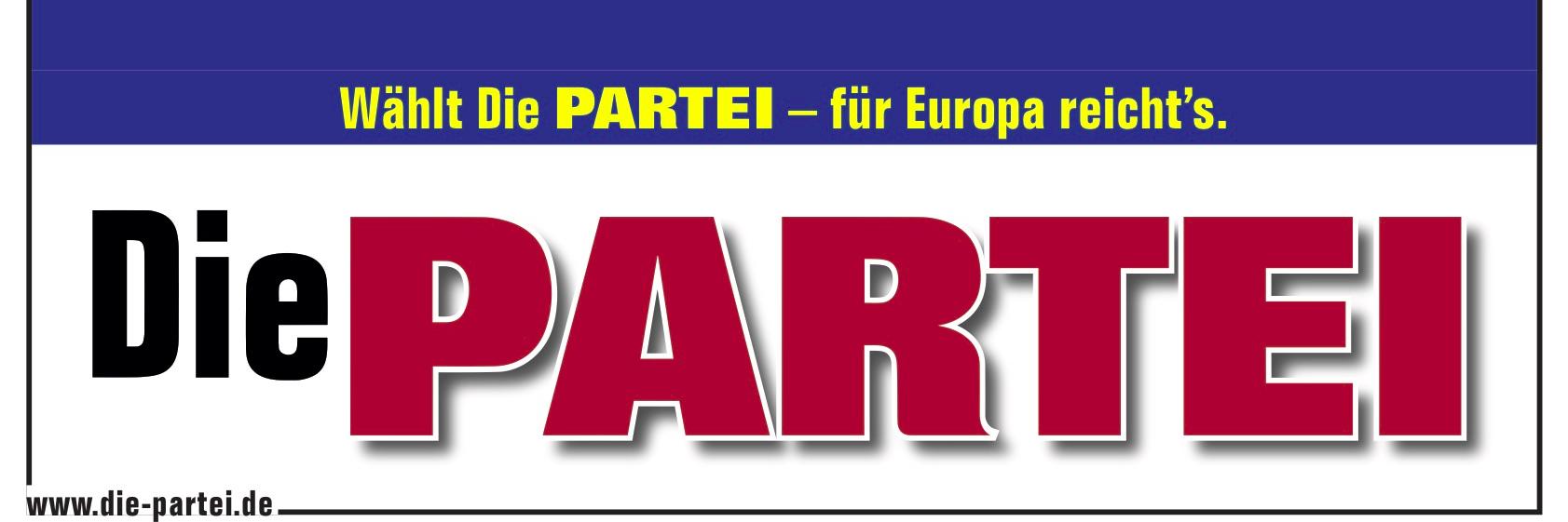 Die PARTEI banner