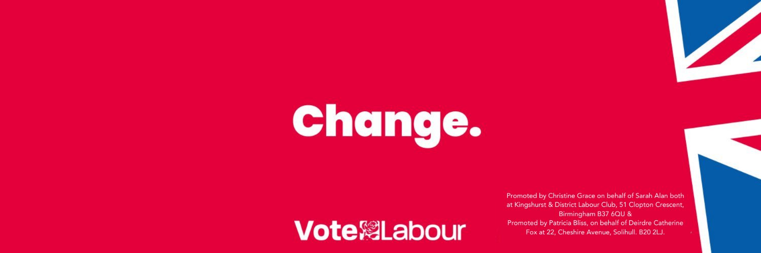 Solihull & Meriden Labour Party banner