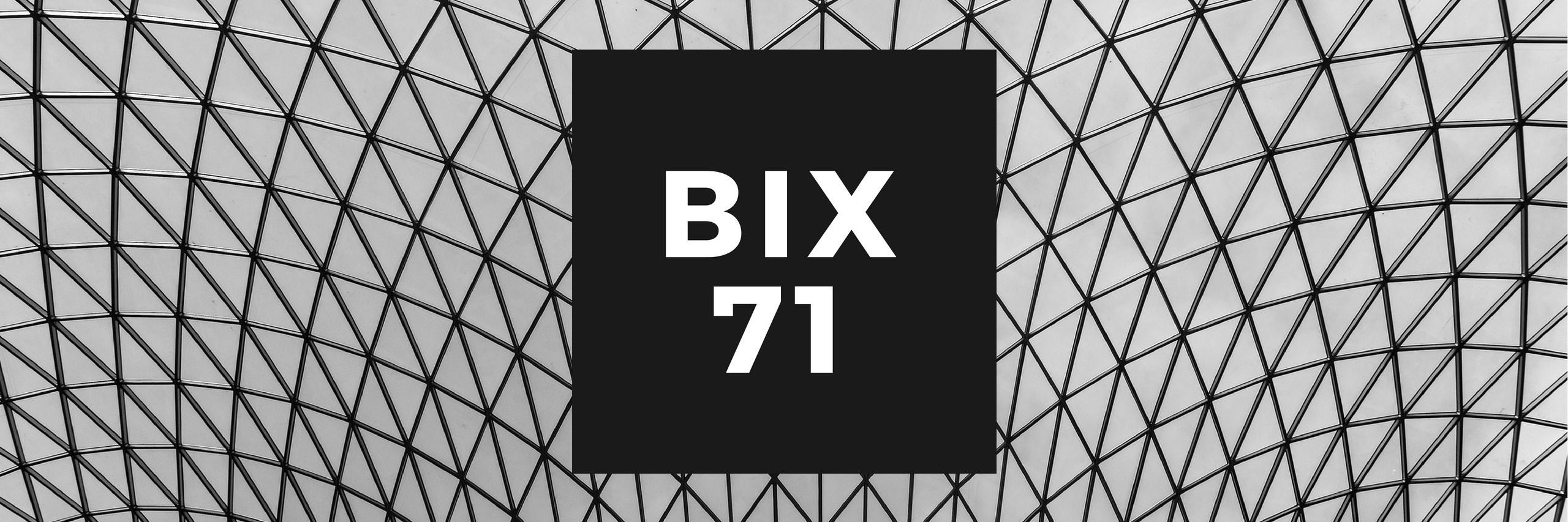 bix71's profile banner image