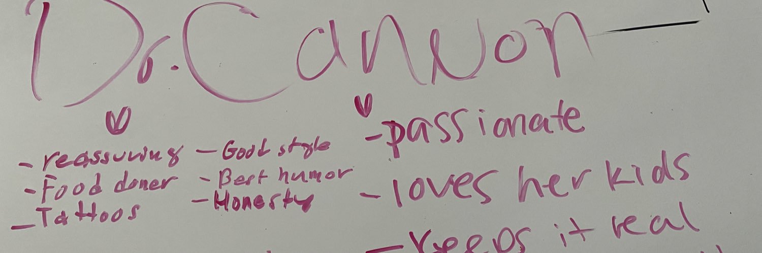 Dr. Sarah Cannon banner