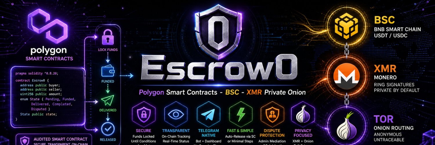 Escrow0 banner