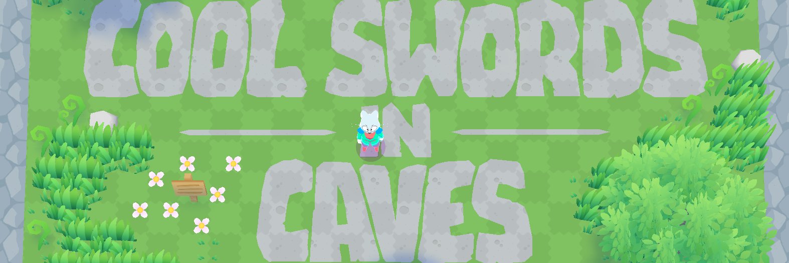Cool Swords in Caves banner