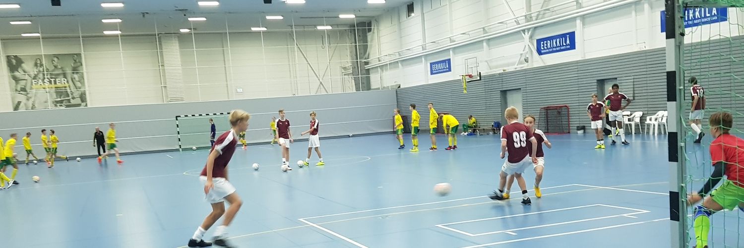 Teräs futsal - Toukolan Teräs banner