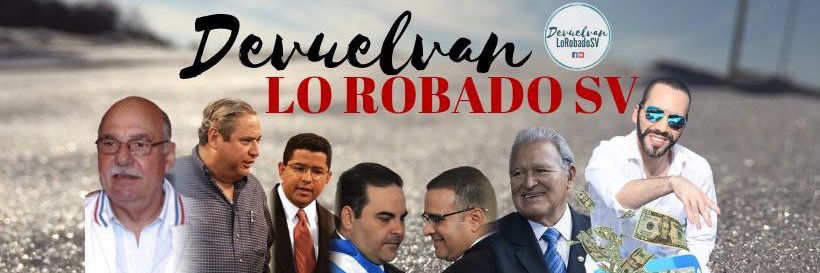 Devuelvan Lo Robado SV banner