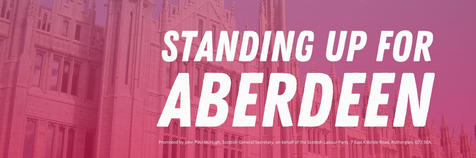 Aberdeen Labour banner