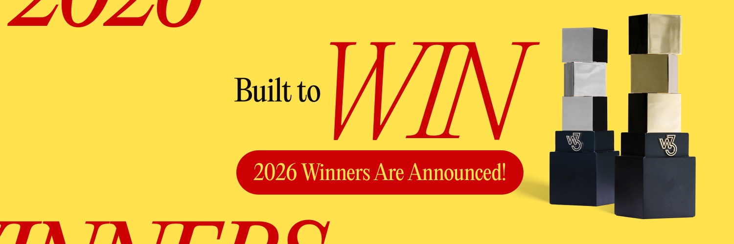 W3Awards's profile banner image