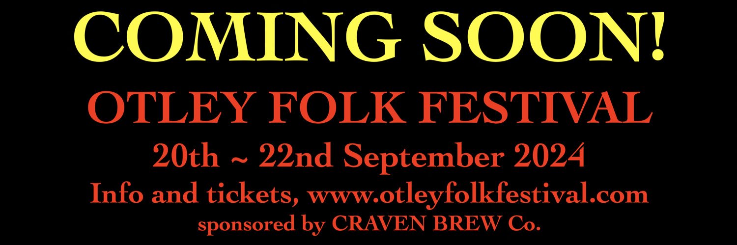 Otley Folk Festival banner
