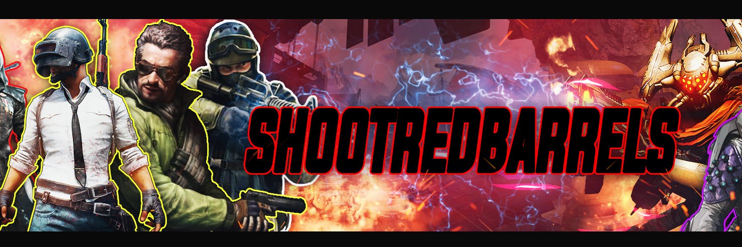 Shoot Red Barrels banner