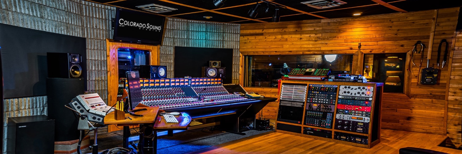 Colorado Sound Studios banner