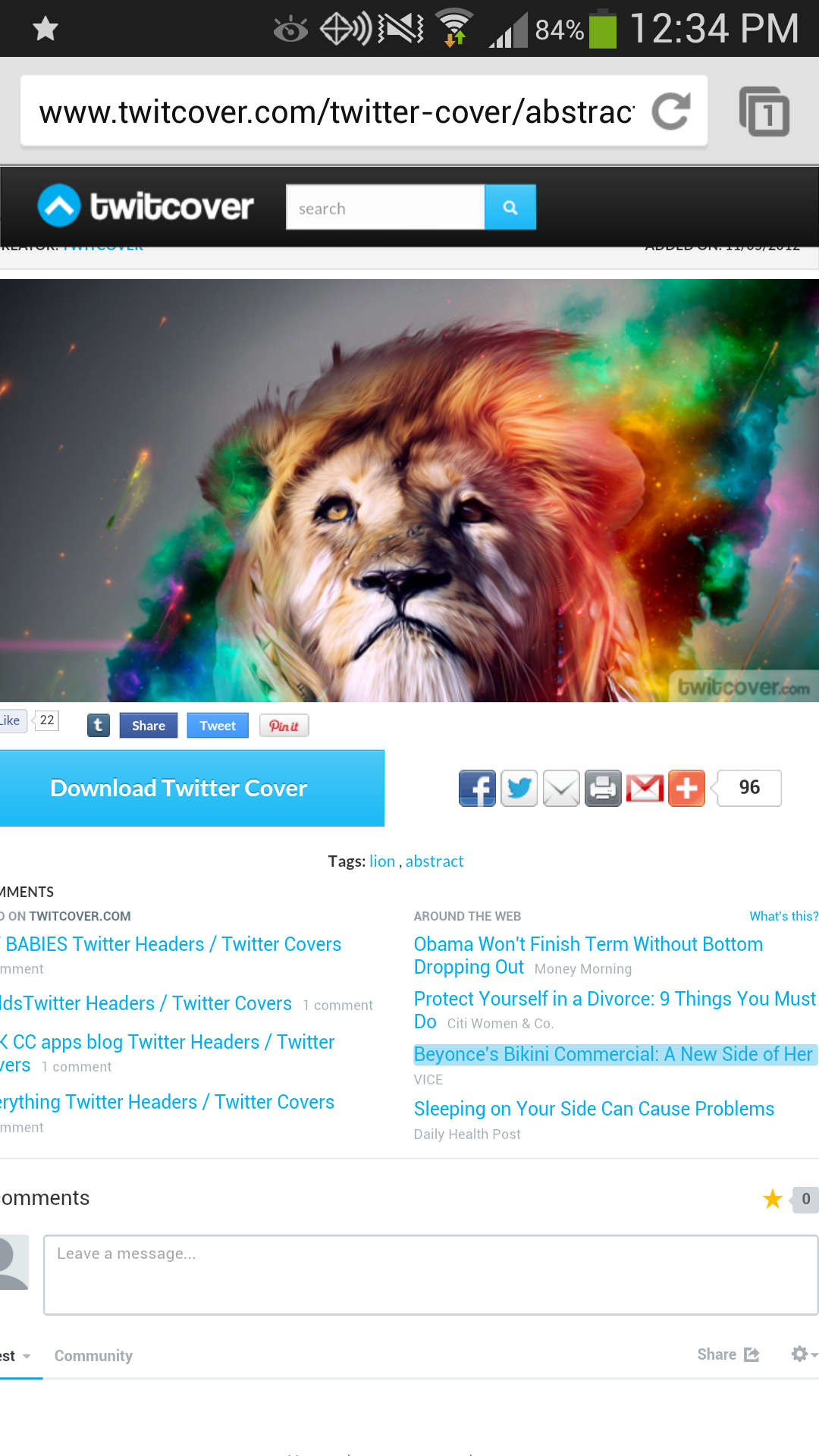ricathebean's profile banner image