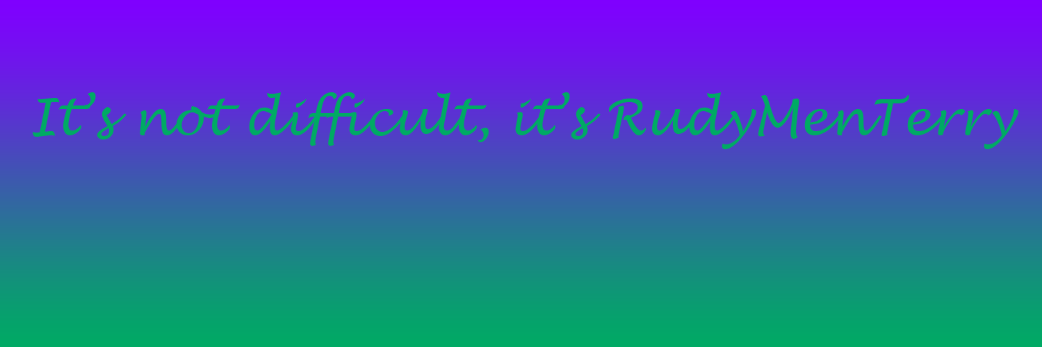 RudyMenTerry's profile banner image