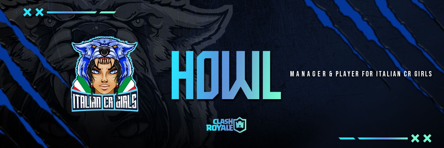 Howl ~ Roby 🖤💙𓃠 banner