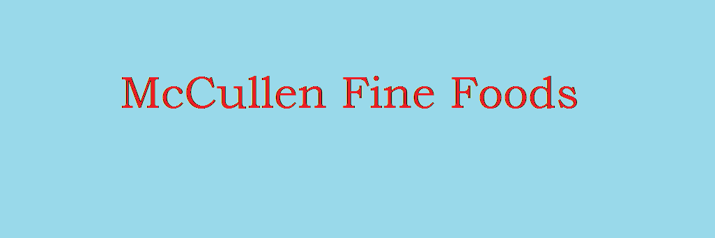 McCullen Fine Foods banner