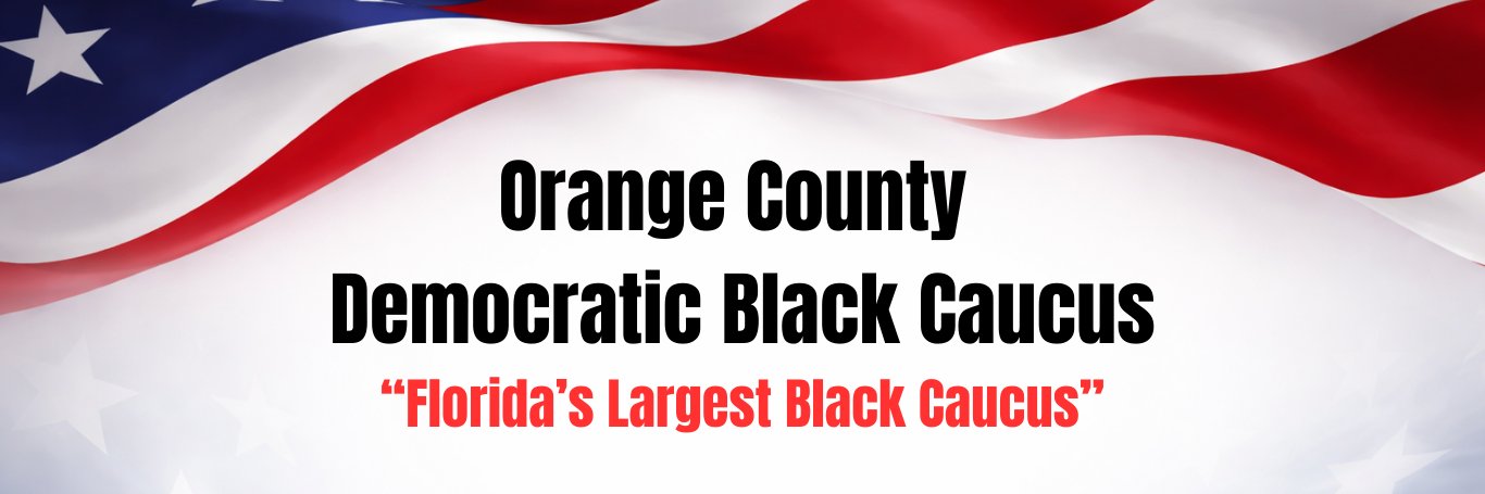 Orange County Democratic Black Caucus (OCDBC) banner