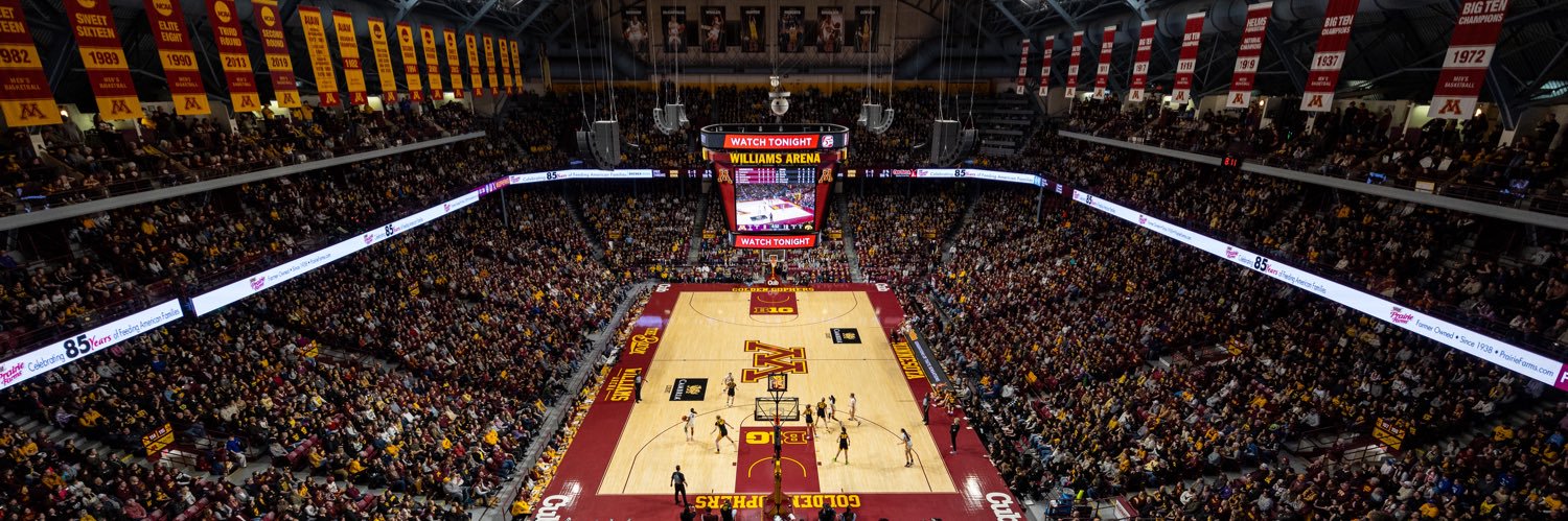 Minnesota Women's Basketball's banner