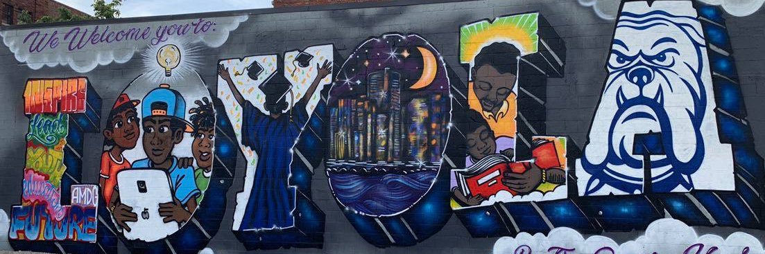 Loyola High School banner