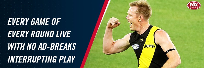 Fox Footy's banner