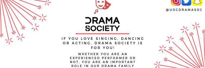 uocdramasoc's profile banner image