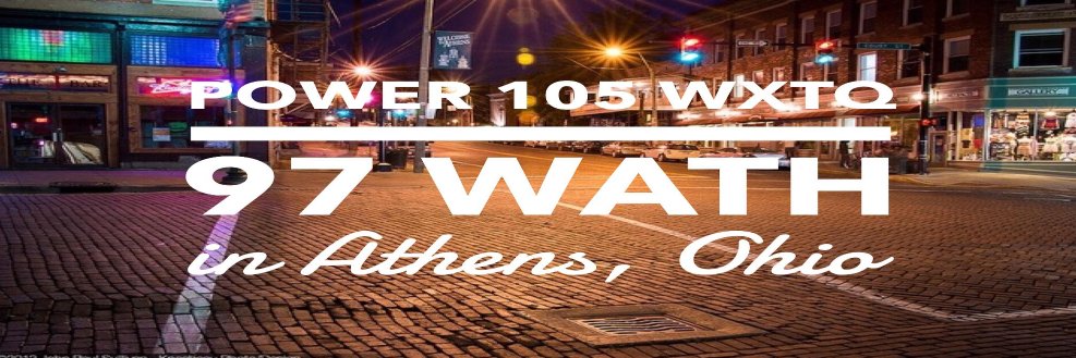 Power 105 & 97WATH banner