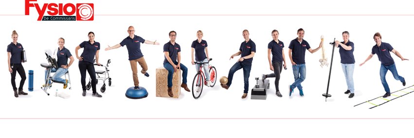 FysioDeCommissaris banner