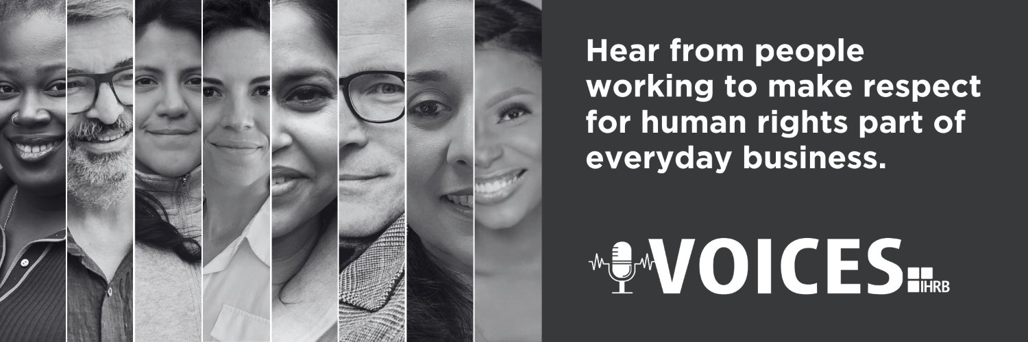 Institute for Human Rights and Business (IHRB) banner