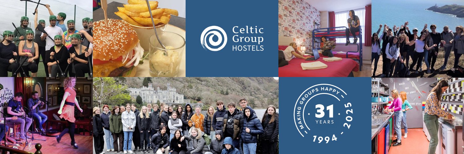 Celtic Group Hostels banner